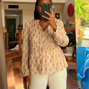 Rebecca Taylor chiffon blouse